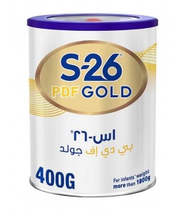حليب اس-26  بى دى اف جولد 400 جم 