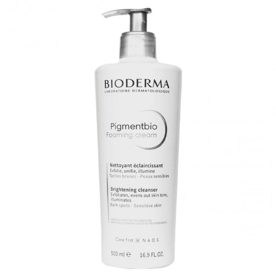 بيوديرما بيجمنتبيو غسول كريمي رغوي مقشر 500 مل