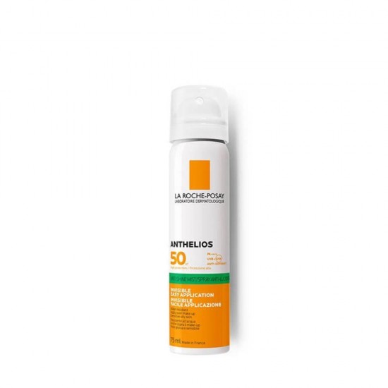 لاروش بوزيه أنثيليوس بخاخ منعش غير مرئي مضاد للمعان SPF 50 للوجه 75 مل
