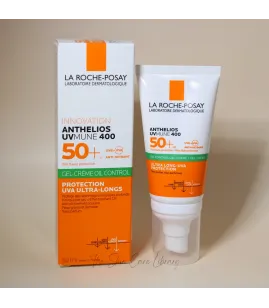 لاروش بوزيه أنثيليوس UVMune 400 جل-كريم واقي شمس للتحكم بالدهون SPF 50+ 50 مل