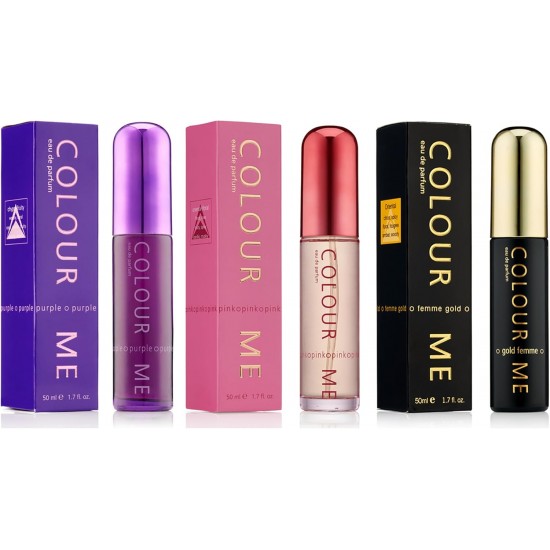 عطر كلر مى جولد فيمى نسائى 50 مل