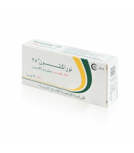 نوراكتون 25 ملغم 30 قرص 
