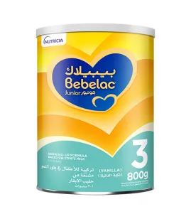 بيبيلاك جونيور ٣ - بدون زيت نخيل ٨٠٠ جرام 
