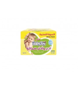 مناديل بيبي جوي سميكة وكبيرة معطرة – عبوة 6