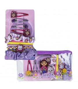 طقم أدوات وإكسسوارات تجميل للأطفال بتصميم Gabby’s Dollhouse