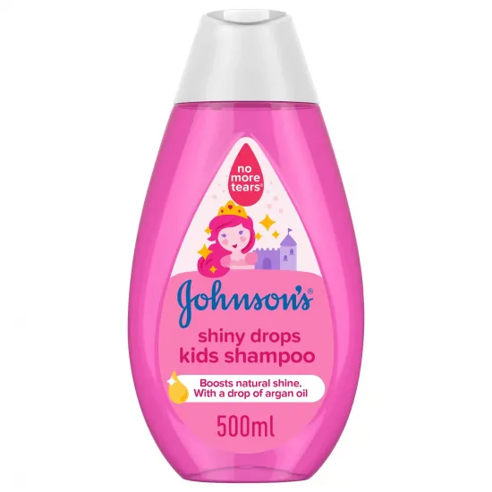 شامبو جونسون للأطفال قطرات لامعة ٥٠٠ مل (أحمر)
